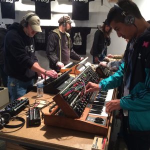 Moog shop keyboards